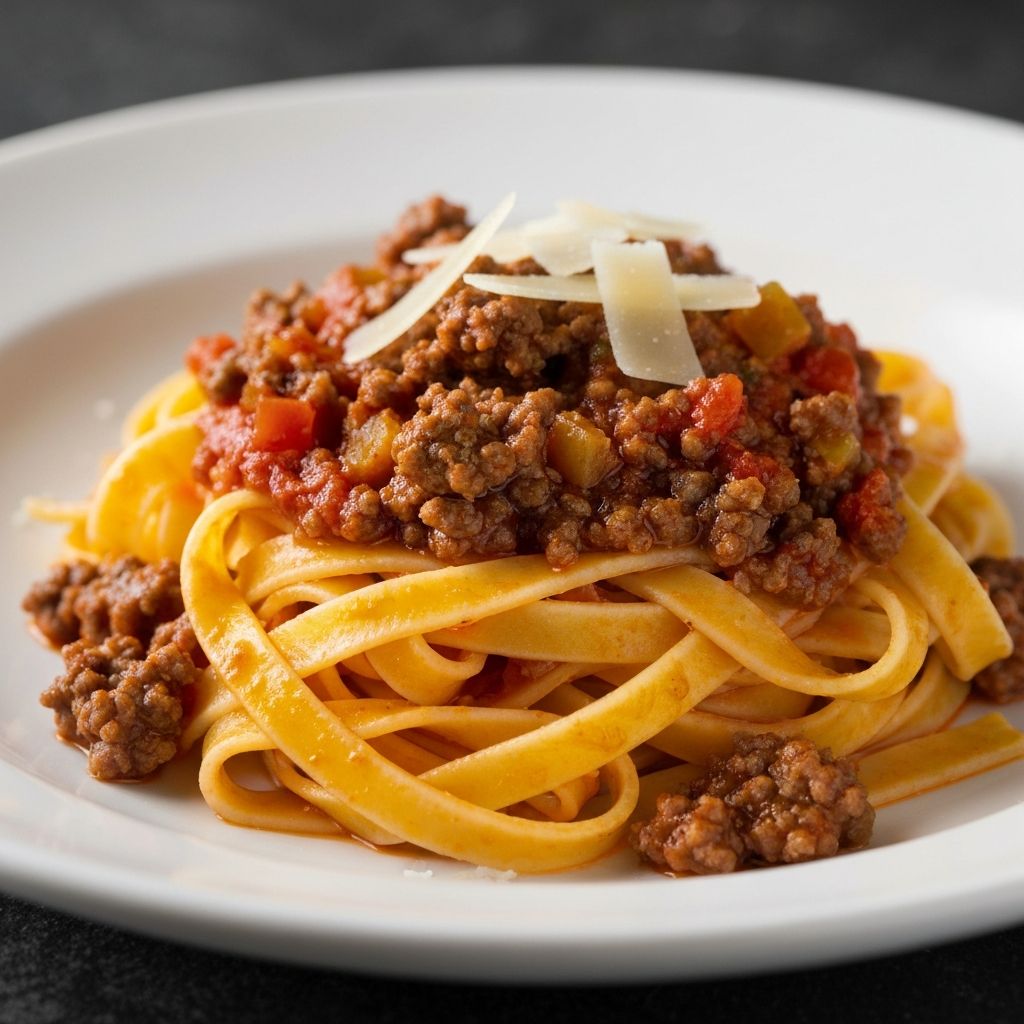 Fideos a la Crema de Champi帽ones